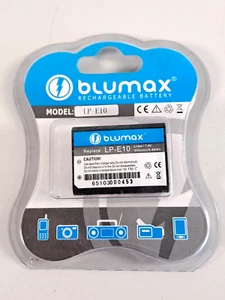 Blumax Replace LP-E10 Wiederaufladbarer Akku Li-ion 7.4V  Kamera Akku NEU OVP - Bild 1 von 4