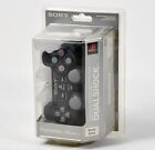 Sony Playstation 1 2,original DualShock Controller,Slate Grey,neu,OVP,SCPH-110