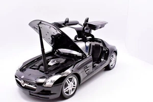 Coche Escala 1:24 Mercedes Benz SLS AMG Miniaturas Automodelismo De Colección - Imagen 1 de 4