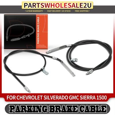 2x Cable de freno de estacionamiento trasero para Chevrolet Silverado 1500 Silverado 1500 Classic Foto 1 de 4