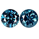 0.13 Karat (2pcs) Romantisch Passende Paar Runde Form (3 X 3 MM) Diamant