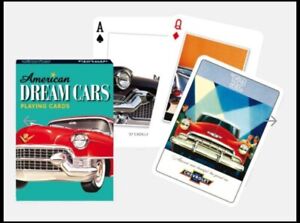American dream cars 54 playing cards - "Piatnik" / Austria - 3 scnas!