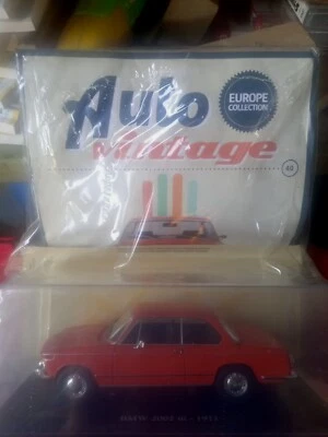 Auto Vintage Europe Collect. sc. 1:24, BMW 2002 tii - 1971, Nuova - Immagine 1 di 4