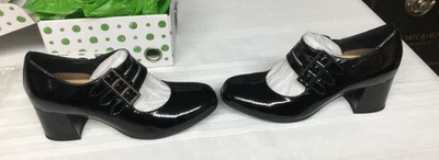 Zapatos para mujer Earthies charol triple correa Mary Janes nuevos nunca usados Foto 1 de 4