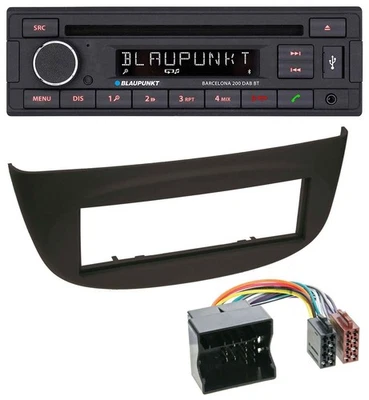 Blaupunkt USB DAB CD Bluetooth MP3 Autoradio für Renault Twingo (07-14) schwarz - Bild 1 von 4