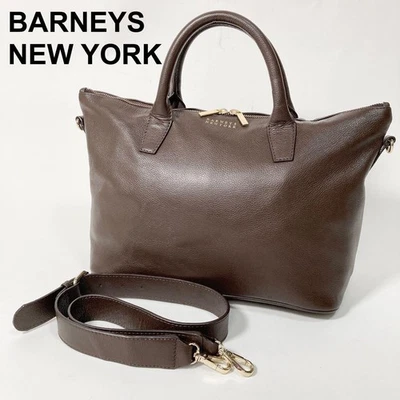 Barneys Нью-Йорк кожи бизнес сумка 2-сторонняя наплечная сумка с короткими ручками черный 31 x 25 x 15 см - Изображение 1 из 4