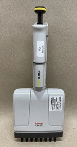 Pipeta Thermo Scientific F1-ClipTip 8 canales 10-100uL 4661130N Calb 9/24 - Imagen 1 de 8