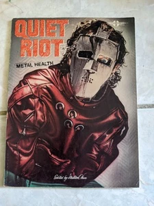 Quiet Riot Metal Health DE COLECCIÓN GUITAR TAB CANCIONERO TABLATURA Partituras 1984 - Imagen 1 de 3