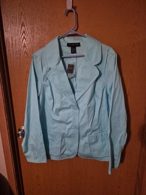 Jaqueta Blazer Feminina LANE BRYANT "VENEZIA" TAMANHO 22/24 - Imagem 1 de 4