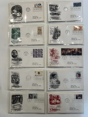 US Postage First Day of Issue Stamped Envelopes From 1975-76 - Lot 0f 20 - Image 1 of 4