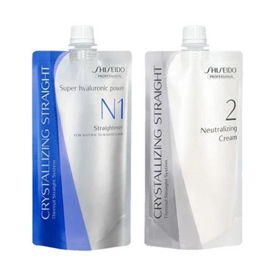 SHISEIDO Professional Crystallizing Hair Straightener N1+2 400g Hair Rebonding - Image 1 of 2