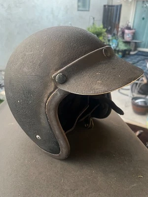 Capacete vintage Drag Racing Bell NHRA HOF John (The Black Knight) Edmunds  - Imagem 1 de 4