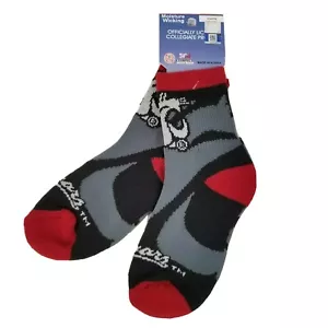 1 par de calcetines absorbentes de humedad WSU Cougars NFL talla juvenil nuevos con etiquetas - Imagen 1 de 2