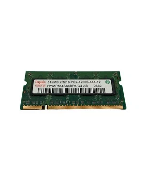 Memoria RAM Hynix HYMP564S64BP6-C4 AB 512MB DDR2 PC2-4200 533MHZ 200 pines para computadora portátil Foto 1 de 4