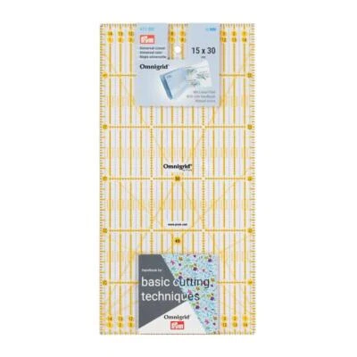 Prym Lineal/Universal 15x30cm, patentiertes Patchwork Lineal von Omnigrid 1a - Bild 1 von 3