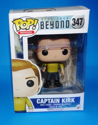Funko Pop! Star Trek Beyond CAPTAIN KIRK #347 abovedado + protección (edición) Foto 1 de 4