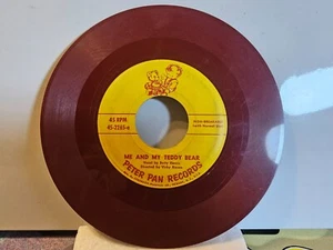 ME AND MY TEDDY BEAR Vinyl 45 Record - Imagen 1 de 2