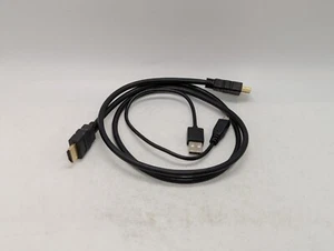 HDMI + Micro-USB Kabel NUR Roxi RX84 Musik Entertainment System Karaoke Mikrofon - Bild 1 von 12