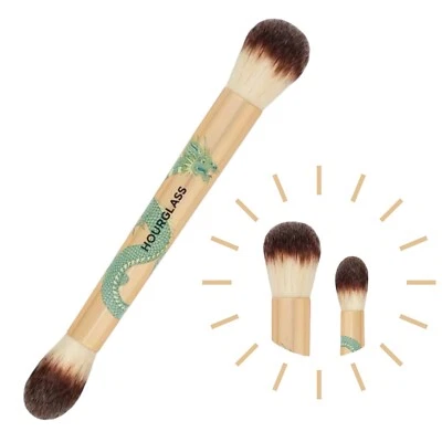 Cepillo de edición de iluminación ambiental con reloj de arena colección limitada 2024 maquillaje de dragón Foto 1 de 4