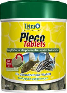 Tetra Pleco Tablets 275 Grünfutter-Tabletten Spirulina Bodenfische Welsfutter - Bild 1 von 8