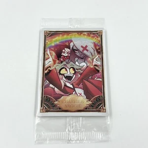 Hazbin Hotel Tarjeta Coleccionable Charlie And Vaggie Foil Tarjeta Promocional - SELLADA - Imagen 1 de 2