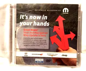 Mopar / Jeep / Dodge / Chrysler 2010 Navigation Map Update DVD New Sealed Navteq - Picture 1 of 4