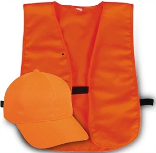 Outdoor Cap YOUTH Hunter's Safety Cap and Vest Combo Blaze Orange - Image 1 of 1