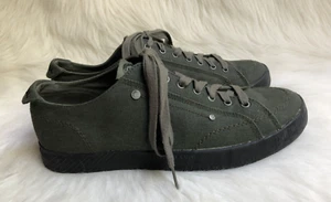 Men s Diesel D-78 Low Dusty Olive Canvas Sneakers Sz 10 (EU 43) - Picture 1 of 8