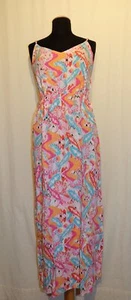 VERO MODA langes Spaghetti Trägerkleid USSI S/L ANKLE DRESS pink yarrow M NEU - Picture 1 of 4