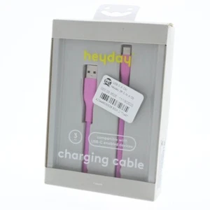 Heyday USB-A to USB-C Cable 3.2 ft Pink NEW - Picture 1 of 3