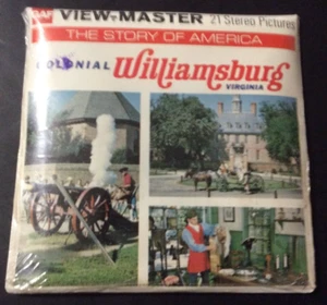 View-Master Colonial Williamsburg Virginia A 813 SEALED  - Imagen 1 de 2