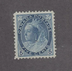 CANADÁ # 79 VF-MH 5 quilates NÚMERO EDICIÓN GATO VALOR $300 (BB54) - Imagen 1 de 1