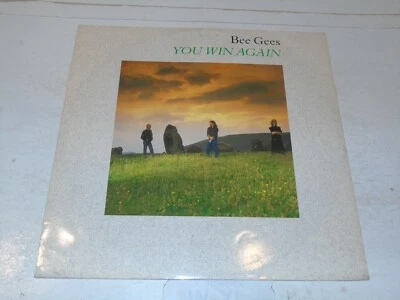 BEE GEES - You Win Again - 1987 UK 3-track 12" vinyl single - Image 1 of 4