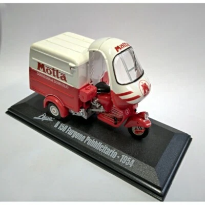 ITALERI 76814 APE B150 FURGONE PUBBLICITARIO MOTTA 1954 SCALA 1/32 DIE-CAST  - Immagine 1 di 4
