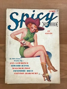 1937 April Spicy Stories Vol. 7 No. 4 Magazine - Picture 1 of 3
