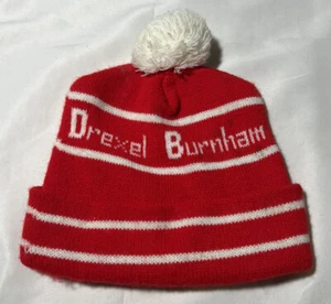 GORRA TEJIDA DREXEL BURNHAM LAMBERT TFI RECUERDOS, ROJA Y BLANCA - Imagen 1 de 3