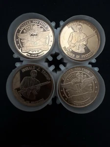 Lot Of 100-1 Oz Copper Round Trump Defender Of Rights - Picture 1 of 3