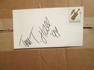 Autograph Hand Signed Envelope Country Singer Tom T. Hall - Picture 1 of 1