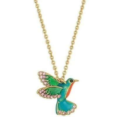 Kate Spade New York Scenic Route Hummingbird Mini Pendant Necklace - Image 1 of 4