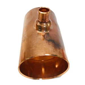 NIBCO 611-R/9611-R REDUCING OUTLET COPPER TEE 3  x 3  x 1/2  - Picture 1 of 3