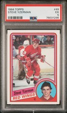 🏒 1984 Topps Steve Yzerman #49 PSA 5 Rookie Card HOF NHL Rc 85 Low POP Red Wing