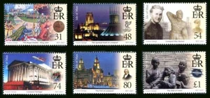 Isola di Man: Carta di Liverpool 2007 800° Anniversario (1208-1213) MNH - Foto 1 di 1