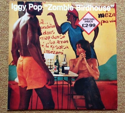 IGGY POP  ' ZOMBIE BIRDHOUSE ' ALBUM VINYLE (CHR1399)  - COPIE PROMOTIONNELLE - Photo 1/4