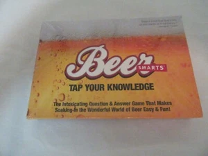 Beer Smarts Trivia Card Bar Drinking Game 2015 Sealed Box New Tap Your Knowledge - Picture 1 of 3