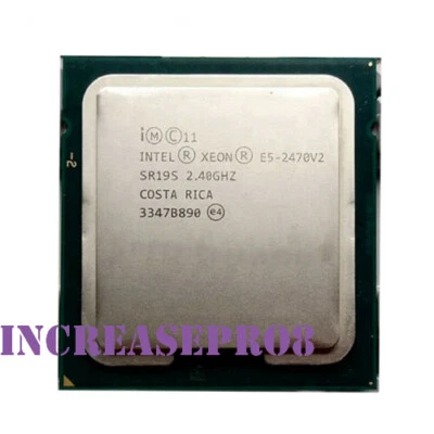  Intel Xeon E5-2470 V2 Processor 2.4 GHz SR19S Socket LGA 1356 CPU 95W 4000 MHz - Image 1 of 4