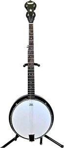 Morgan Monroe, 5-String Banjo, White (RT-B01) - Picture 1 of 3