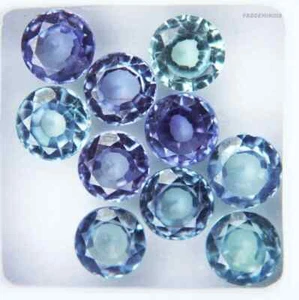 10-12 Pcs Certified Loose Gemstones Round Color Change Alexandrite Natural 6 mm - Picture 1 of 5
