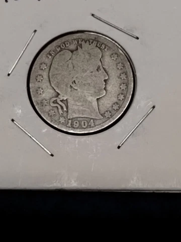 1904P barber quarter Cover