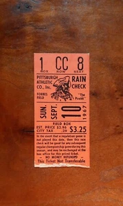 Roberto Clemente Double Play☆Throws Out Ray Washburn at Home☆1967 Pirates Ticket - Picture 1 of 16