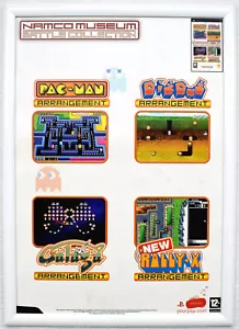 Namco Museum Battle Collection RARE PSP 42cm x 59cm Promotional Poster - Picture 1 of 1